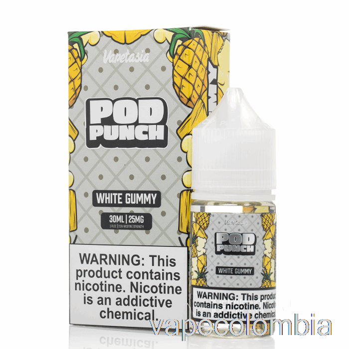 Gomita Blanca Desechable Vape - Sales Vapetasia Pod Punch - 30ml 25mg